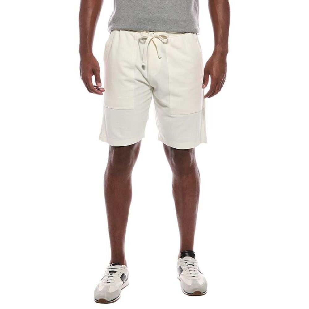 Atm Anthony Thomas Melillo Mens  Pique Short, White